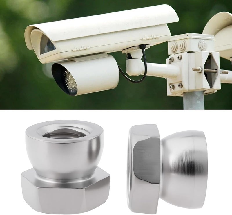 Briny River 10PCS Stainless Steel Nut M8 Break Off Shear Anti Theft Twist Security for Outdoor Equipment Street Lights Surveillance Cameras - Image 3